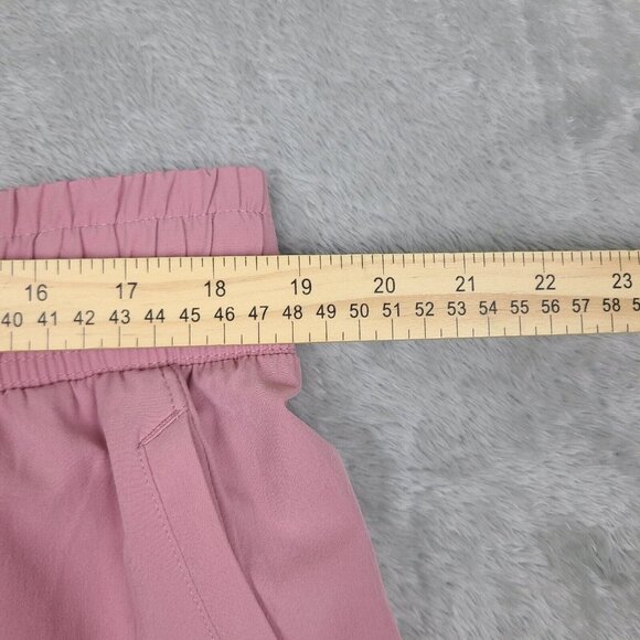 Women’s Under Armour Flex Woven 2 In 1 Shorts 2XL Pink Workout Exercise - Picture 7 of 9